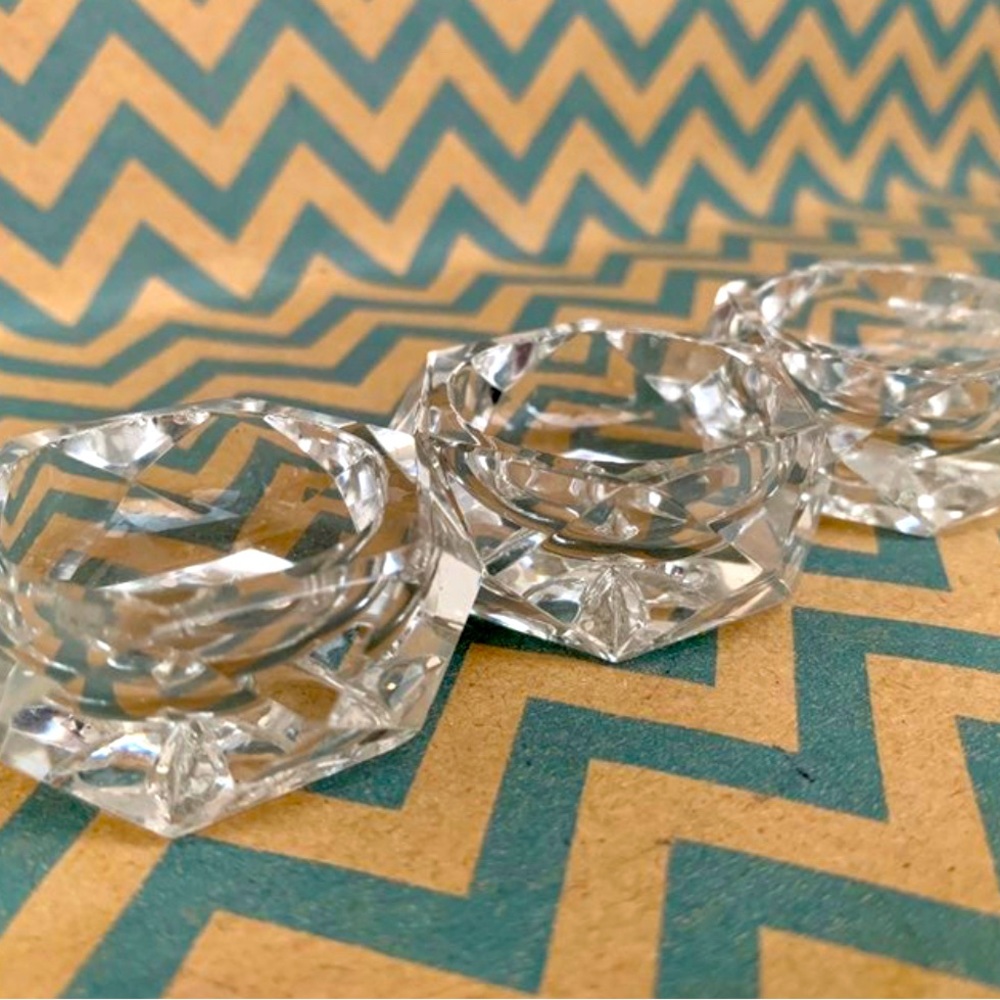 Sweet Trio of Vintage Salt Cellars